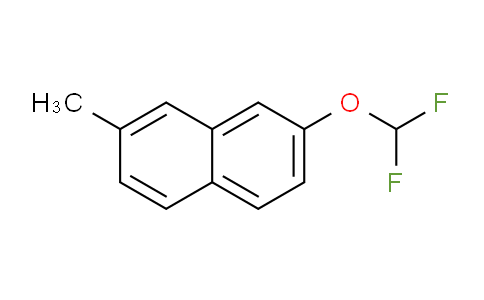 CAS No. 1261769-88-3, 2-(Difluoromethoxy)-7-methylnaphthalene