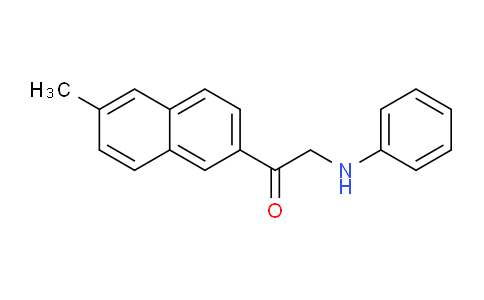 CAS No. 62244-87-5, 1-(6-Methylnaphthalen-2-yl)-2-(phenylamino)ethanone