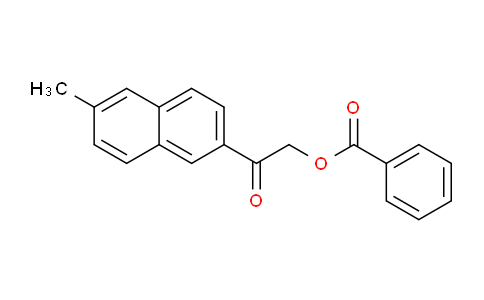 CAS No. 62244-93-3, 2-(6-Methylnaphthalen-2-yl)-2-oxoethyl benzoate