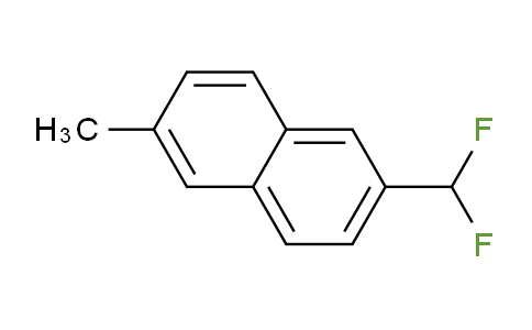 CAS No. 1261588-31-1, 2-(Difluoromethyl)-6-methylnaphthalene