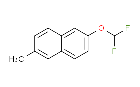 CAS No. 1261729-53-6, 2-(Difluoromethoxy)-6-methylnaphthalene
