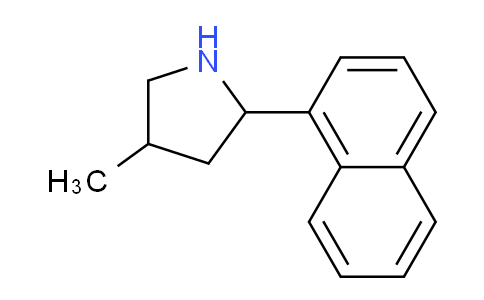 CAS No. 603068-45-7, 4-Methyl-2-(naphthalen-1-yl)pyrrolidine