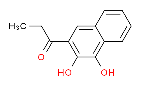 CAS No. 61983-10-6, 1-(3,4-Dihydroxynaphthalen-2-yl)propan-1-one