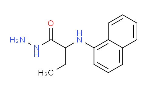 CAS No. 1167441-29-3, 2-(Naphthalen-1-ylamino)butanehydrazide