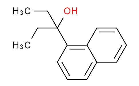 CAS No. 3099-68-1, 3-(Naphthalen-1-yl)pentan-3-ol
