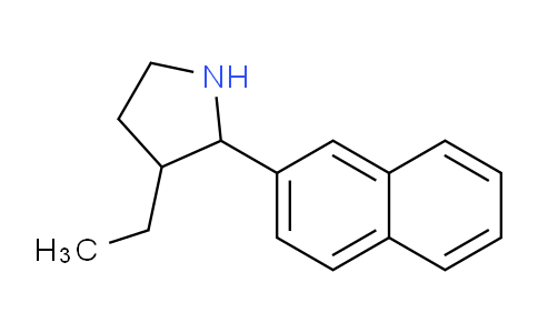 525537-49-9 | 3-Ethyl-2-(naphthalen-2-yl)pyrrolidine