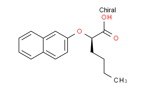 CAS No. 7668-59-9, (R)-2-(Naphthalen-2-yloxy)hexanoic acid