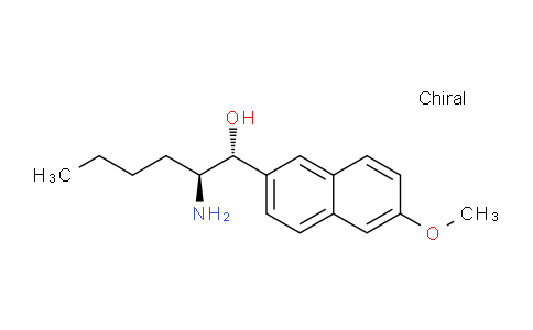 CAS No. 1411976-03-8, (1R,2S)-2-Amino-1-(6-methoxynaphthalen-2-yl)hexan-1-ol