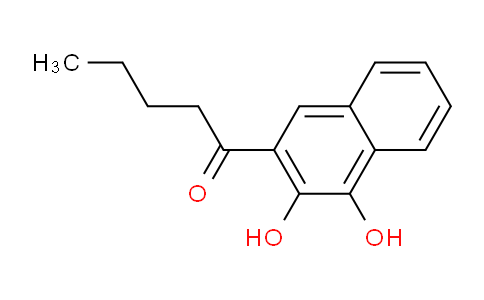 CAS No. 61983-13-9, 1-(3,4-Dihydroxynaphthalen-2-yl)pentan-1-one