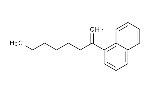 CAS No. 101720-90-5, 1-(Oct-1-en-2-yl)naphthalene