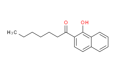 CAS No. 67013-66-5, 1-(1-Hydroxynaphthalen-2-yl)heptan-1-one