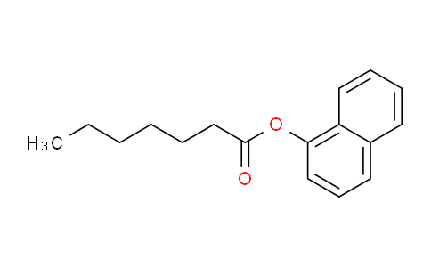 CAS No. 52664-27-4, Naphthalen-1-yl heptanoate
