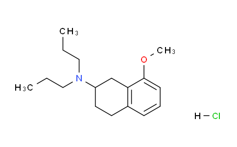 CAS No. 81185-05-9, 8-Methoxy-N,N-dipropyl-1,2,3,4-tetrahydronaphthalen-2-amine hydrochloride