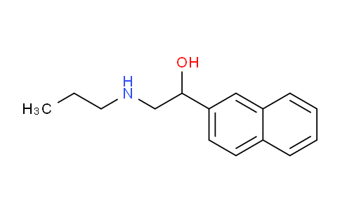CAS No. 5696-73-1, 1-(Naphthalen-2-yl)-2-(propylamino)ethanol