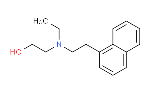 CAS No. 7400-14-8, 2-(Ethyl(2-(naphthalen-1-yl)ethyl)amino)ethanol