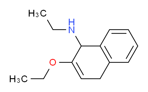 CAS No. 149438-73-3, 2-Ethoxy-N-ethyl-1,4-dihydronaphthalen-1-amine