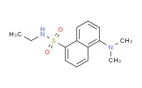 CAS No. 5282-88-2, 5-(Dimethylamino)-N-ethylnaphthalene-1-sulfonamide