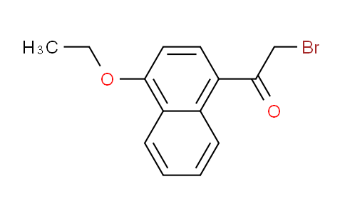 CAS No. 848476-01-7, 2-Bromo-1-(4-ethoxynaphthalen-1-yl)ethanone