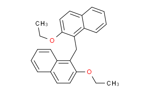 CAS No. 2212-46-6, Bis(2-ethoxynaphthalen-1-yl)methane