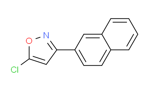 CAS No. 192432-81-8, 5-Chloro-3-(naphthalen-2-yl)isoxazole