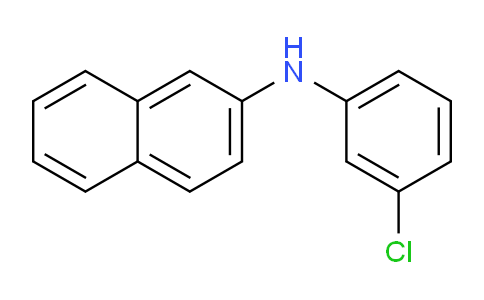 CAS No. 5447-28-9, N-(3-Chlorophenyl)naphthalen-2-amine