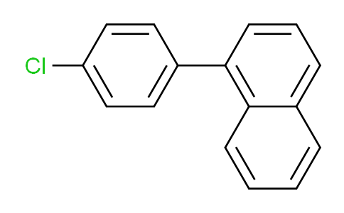 CAS No. 24382-97-6, 1-(4-Chlorophenyl)naphthalene