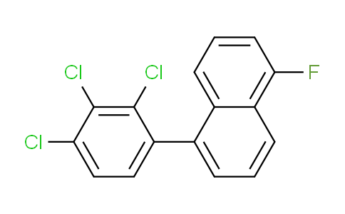 MC764048 | 1361477-56-6 | 1-Fluoro-5-(2,3,4-trichlorophenyl)naphthalene