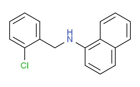 CAS No. 113250-80-9, N-(2-Chlorobenzyl)naphthalen-1-amine