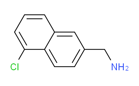 CAS No. 1261783-40-7, 2-(Aminomethyl)-5-chloronaphthalene