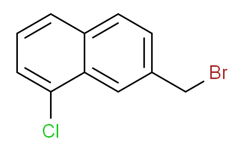 CAS No. 331992-75-7, 2-(Bromomethyl)-8-chloronaphthalene