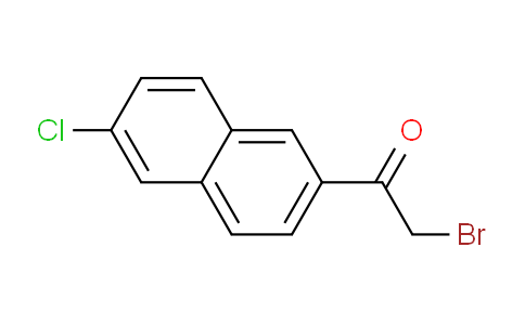 CAS No. 62244-80-8, 2-Bromo-1-(6-chloronaphthalen-2-yl)ethanone