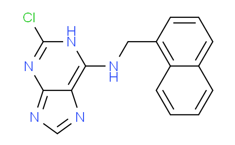 CAS No. 481687-84-7, 2-Chloro-N-(naphthalen-1-ylmethyl)-1H-purin-6-amine
