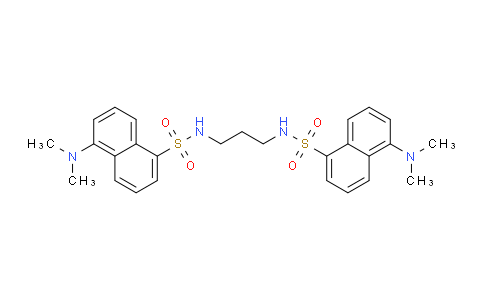 CAS No. 64144-62-3, N,N'-(Propane-1,3-diyl)bis(5-(dimethylamino)naphthalene-1-sulfonamide)