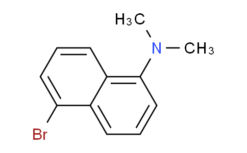 CAS No. 10586-45-5, 5-Bromo-N,N-dimethylnaphthalen-1-amine