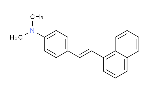 CAS No. 22920-32-7, (E)-N,N-Dimethyl-4-(2-(naphthalen-1-yl)vinyl)aniline