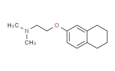 CAS No. 725744-22-9, N,N-Dimethyl-2-((5,6,7,8-tetrahydronaphthalen-2-yl)oxy)ethanamine