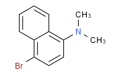 CAS No. 59557-93-6, 4-Bromo-N,N-dimethylnaphthalen-1-amine
