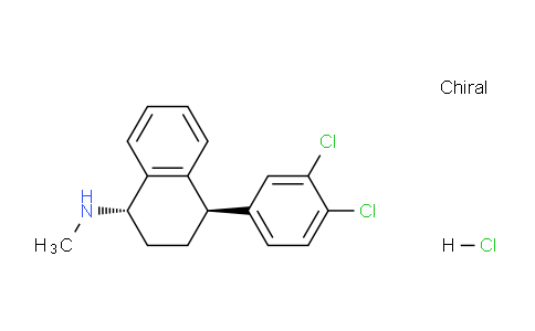 CAS No. 79896-31-4, (1S,4R)-4-(3,4-Dichlorophenyl)-N-methyl-1,2,3,4-tetrahydronaphthalen-1-amine hydrochloride