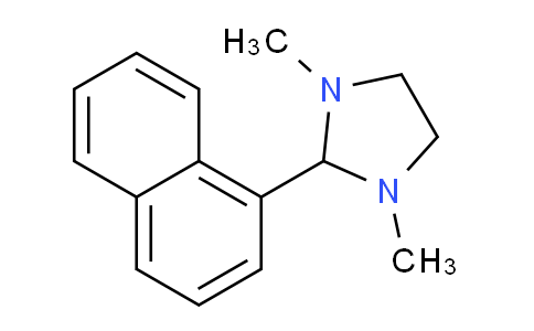 CAS No. 88802-84-0, 1,3-Dimethyl-2-(naphthalen-1-yl)imidazolidine