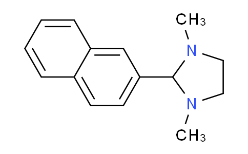 CAS No. 88802-90-8, 1,3-Dimethyl-2-(naphthalen-2-yl)imidazolidine