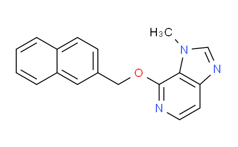 CAS No. 87034-92-2, 3-Methyl-4-(naphthalen-2-ylmethoxy)-3H-imidazo[4,5-c]pyridine