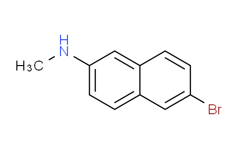 CAS No. 305835-80-7, 6-Bromo-N-methylnaphthalen-2-amine