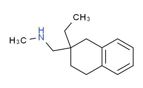 CAS No. 735236-35-8, 1-(2-Ethyl-1,2,3,4-tetrahydronaphthalen-2-yl)-N-methylmethanamine