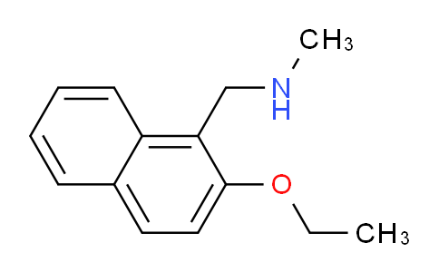 CAS No. 709649-62-7, 1-(2-Ethoxynaphthalen-1-yl)-N-methylmethanamine
