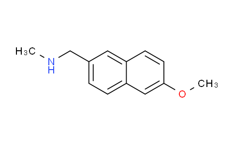 CAS No. 479631-37-3, 1-(6-Methoxynaphthalen-2-yl)-N-methylmethanamine