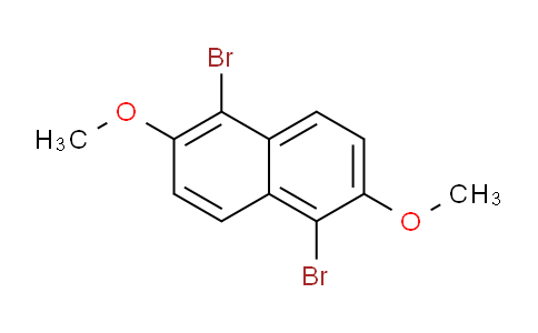 CAS No. 25315-06-4, 1,5-Dibromo-2,6-dimethoxynaphthalene