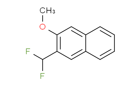 CAS No. 1261562-50-8, 2-(Difluoromethyl)-3-methoxynaphthalene