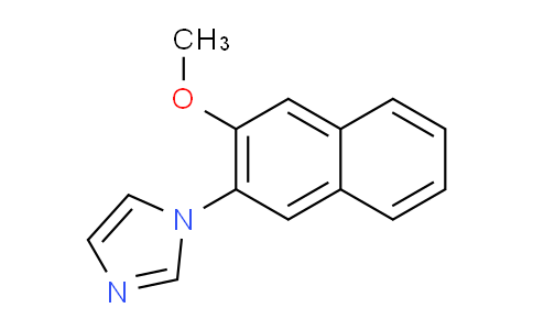 CAS No. 674309-81-0, 1-(3-Methoxynaphthalen-2-yl)-1H-imidazole