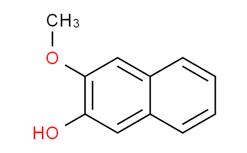CAS No. 39110-92-4, 3-Hydroxy-2-methoxynaphthalene
