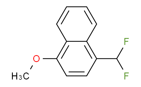 CAS No. 867377-17-1, 1-(Difluoromethyl)-4-methoxynaphthalene